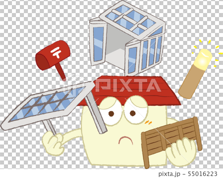 エクステリアアイテム選びに悩む家 エクステリアアイテム選びに悩む家 55016223