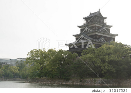 広島城天守閣 本丸 城郭 55017525