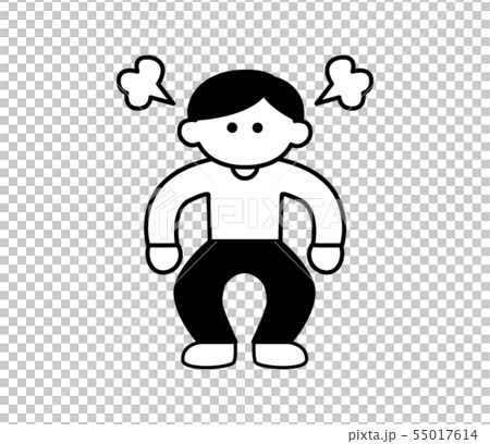 冒犯的男子穿著便衣(變形) 冒犯的男子穿著便衣(變形) 55017614
