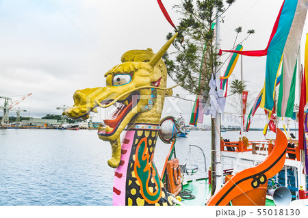 塩釜みなと祭の御座船龍鳳丸 塩釜みなと祭の御座船龍鳳丸 55018130