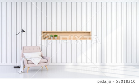 Minimalist Design of living room Interior  55018210