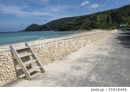 奄美大島 国直海岸の写真素材