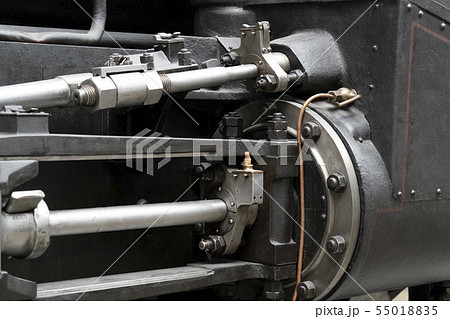 old steam train wheels detail 55018835