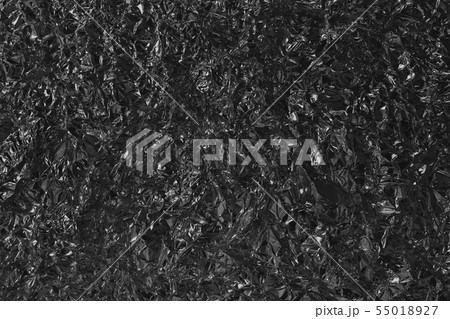 Shiny black grey foil metal texture,wrapping paper 55018927