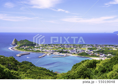 福岡県糸島市 立石山からの美しい景色 55019048