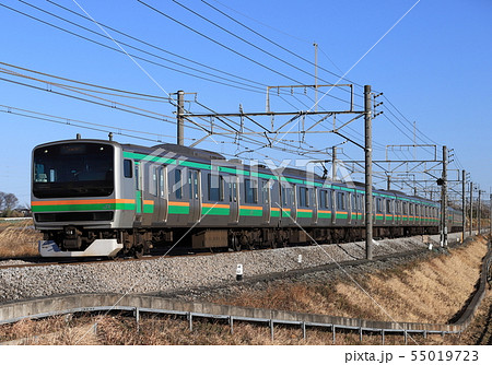 高崎線　E231系電車 55019723