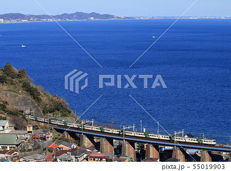 東海道線　特急踊り子185系電車 55019903