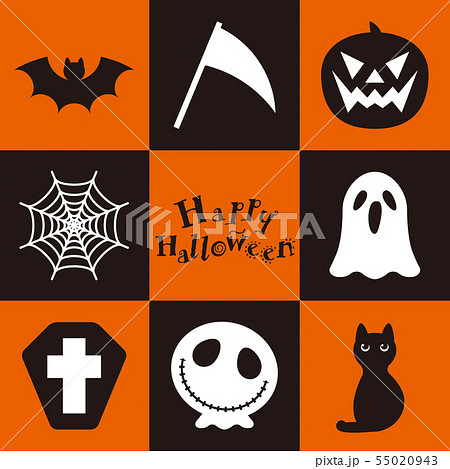 ハロウィン-おばけ 55020943