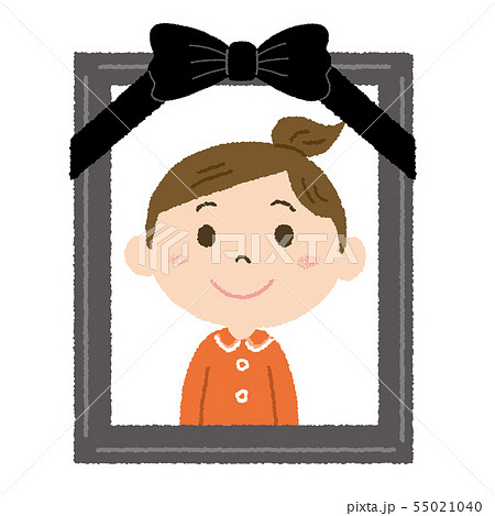 女の子の遺影 女の子の遺影 55021040