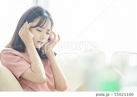 女性　体調不良 55021100