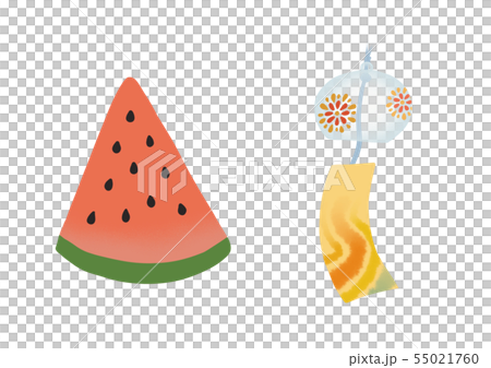 Summer set 1_ watermelon and wind bell 55021760
