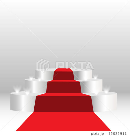 Stage podium  Pedestal. Scene. 55025911