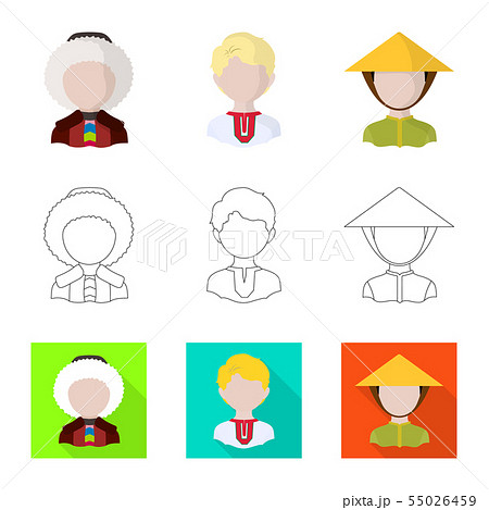 Vector illustration of imitator and resident sign. Collection of imitator and culture stock vector Vector illustration of imitator and resident sign. Collection of imitator and culture stock vector 55026459