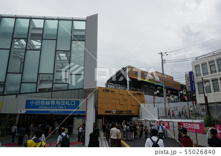 小田急と京王井の頭線　下北沢駅 55026840