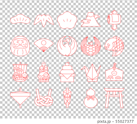 New Year Icon (thin) New Year Icon (thin) 55027377