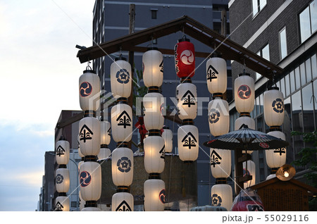 祇園祭宵宮　四条傘鉾 55029116