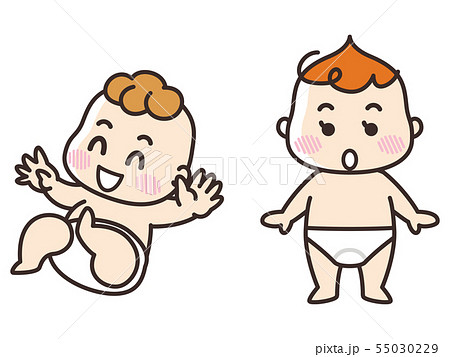 Diaper baby - Stock Illustration [55030229] - PIXTA