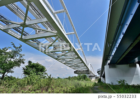 大阪モノレール淀川鉄橋 55032233