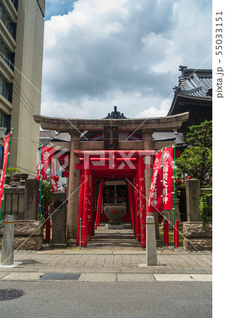 瘡守稲荷神社：鳥居　　　　　　松本市中央 55033151
