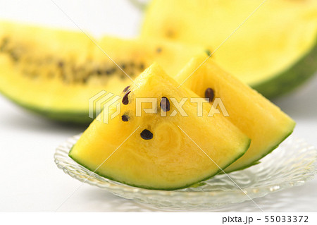 黄色いスイカ 55033372