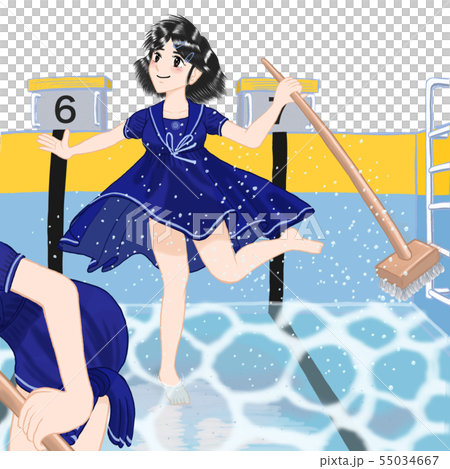 JK Yuna“夏來!”藏青色水手服6沒有天空,有游泳池,2人 JK Yuna“夏來!”藏青色水手服6沒有天空,有游泳池,2人 55034667