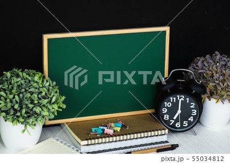 Back to school and education concept, green Back to school and education concept, green 55034812