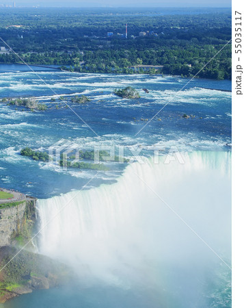 ナイアガラの滝・カナダ滝 俯瞰 / Niagara Falls ナイアガラの滝・カナダ滝 俯瞰 / Niagara Falls 55035117