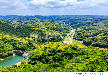 男岳展望台の眺め　【長崎県壱岐市】 55035140