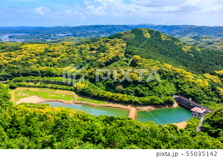 男岳展望台の眺め　【長崎県壱岐市】 55035142