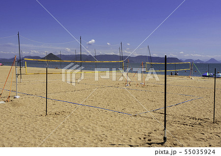渋川ウォーターパーク 渋川海水浴場に海上アスレチック 岡山県 あははライフ