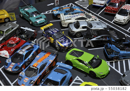 Miniature car model at the same scale Miniature car model at the same scale 55038182