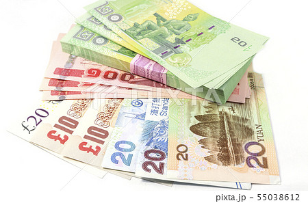 United Kingdom, Thailand Baht, Chinese Yuan banks. United Kingdom, Thailand Baht, Chinese Yuan banks. 55038612