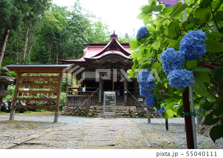出塩文殊堂　あじさい寺 55040111