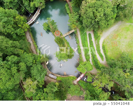 池 溜池 池底 55041048