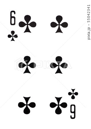 Card for play on white 55042341