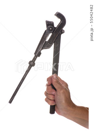 adjustable spanner in hand 55042482