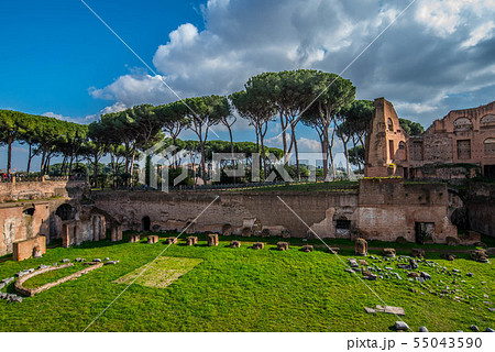 古代ローマ フォロロマーノ 古代ローマ フォロロマーノ 55043590