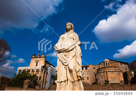 古代ローマ フォロロマーノ 古代ローマ フォロロマーノ 55043604