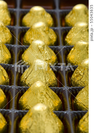 sweet chocolate candy in box sweet chocolate candy in box 55043635