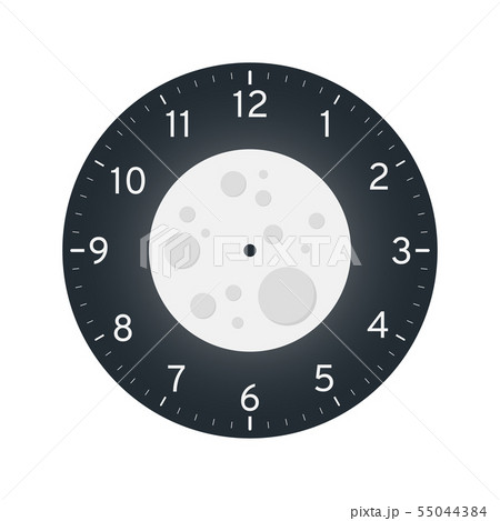 Full Moon Concept, Printable Wall Clock Face Full Moon Concept, Printable Wall Clock Face 55044384