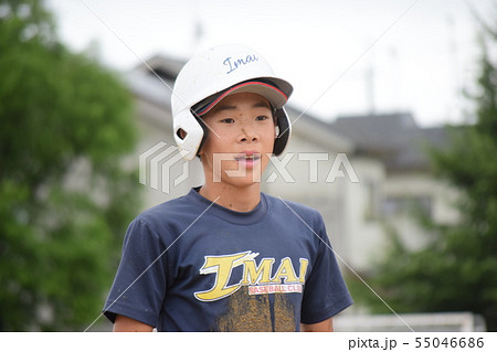 少年野球　バッター 55046686