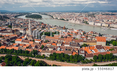 Cityscape of Budapest 55046817