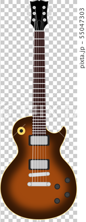 Les Paul Electric Guitar Stock Illustration