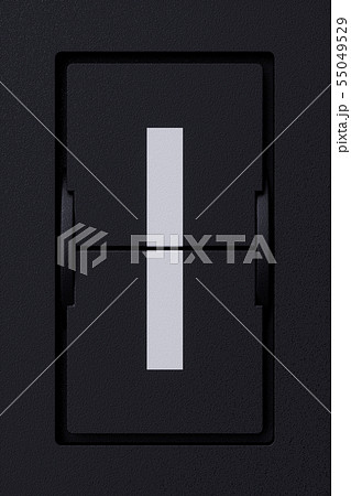 Airport mechanical flip board panel character font 55049529