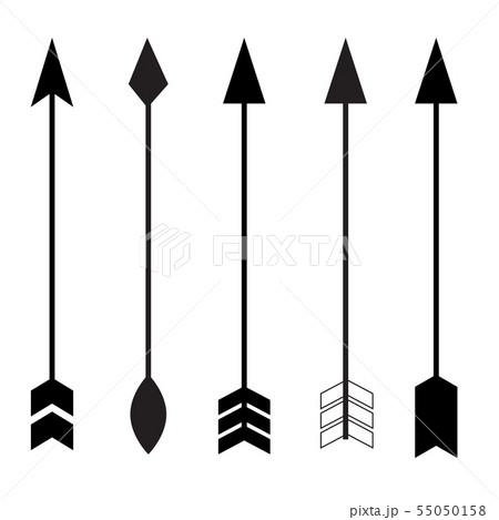 arrow icon on white background. black arrow sign. arrow icon on white background. black arrow sign. 55050158
