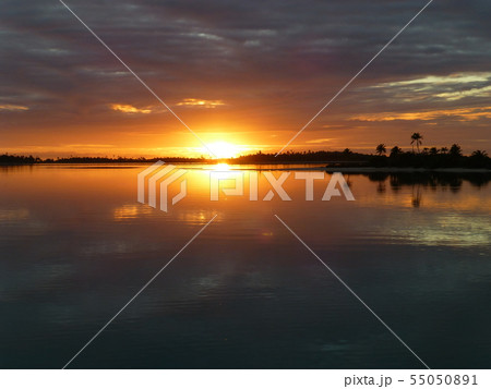 海 夜明け 海 夜明け 55050891