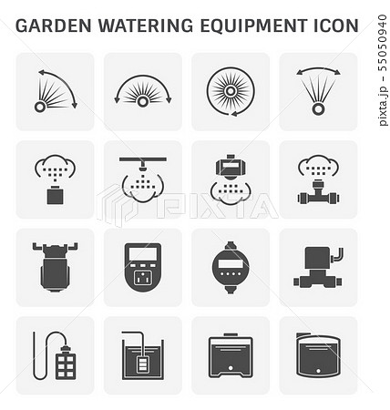 garden watering icon 55050940