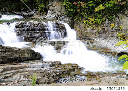 三段滝 北海道芦別市(あしべつし) 三段滝 北海道芦別市(あしべつし) 55051876
