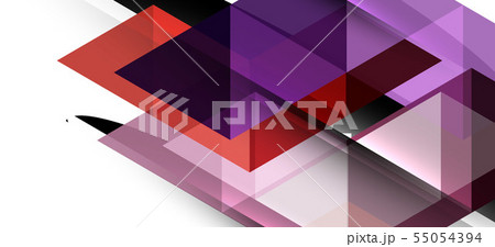 Modern mosaic triangle template background, great design for any purposes. Abstract geometric Modern mosaic triangle template background, great design for any purposes. Abstract geometric 55054394