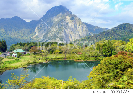明星山と高浪の池 55054723